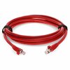 Add-On 7FT RJ-45 MALE TO RJ-45 MALE CAT6A STRAIGHT BOOTED, SNAGLESS RED COPPE ADD-7FCAT6A-RD-TAA